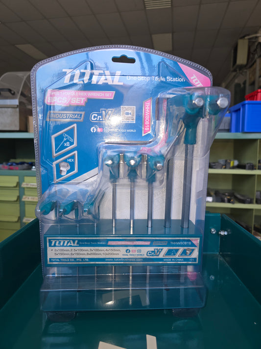 Set 8 chiavi maschio esagonali