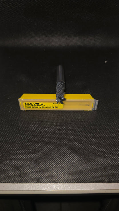 Frese metallo duro Silmax 4 taglienti passo variabile