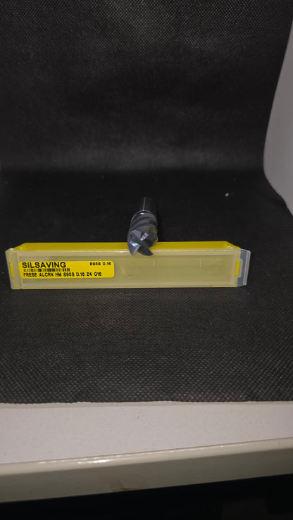 Frese metallo duro Silmax 4 taglienti passo variabile