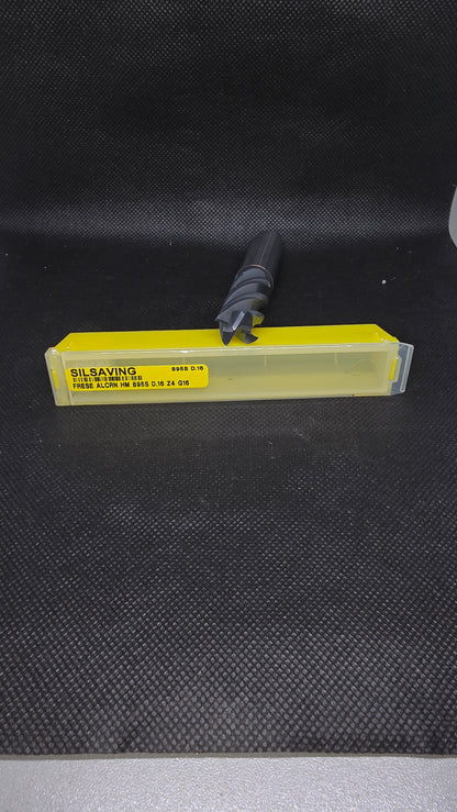 Frese metallo duro Silmax 4 taglienti passo variabile