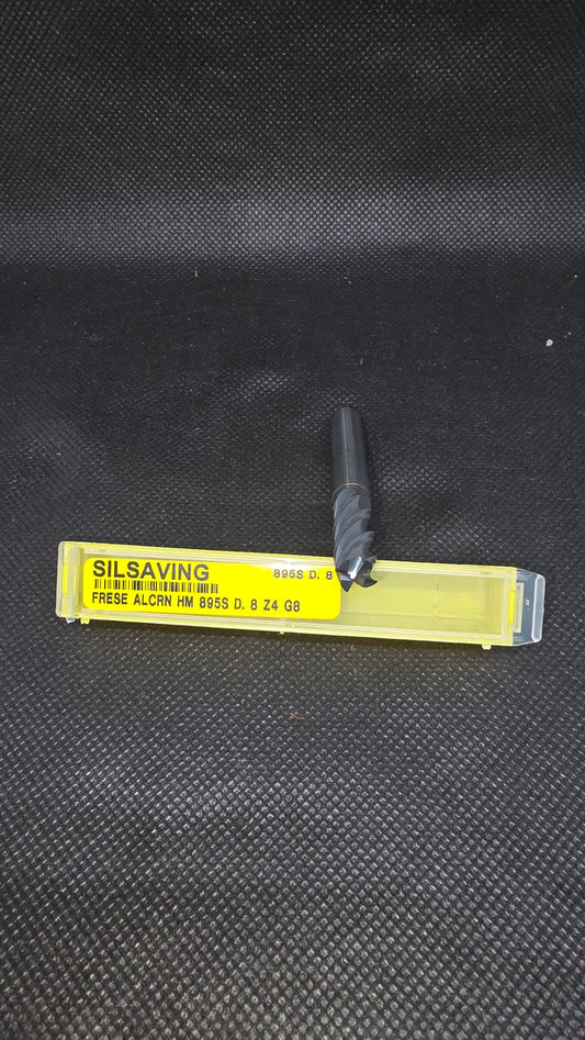 Frese metallo duro Silmax 4 taglienti passo variabile