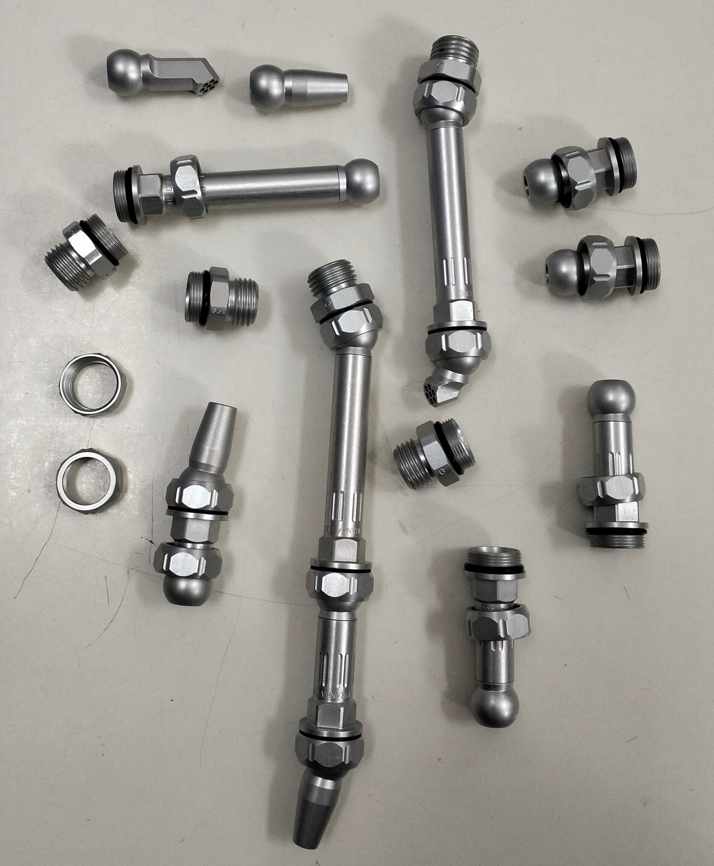 Kit snodato PIRANHA per lubrificazione