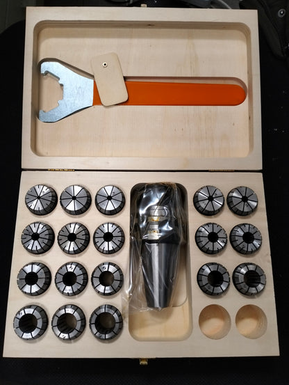 Mandrino BT40 porta pinze R32