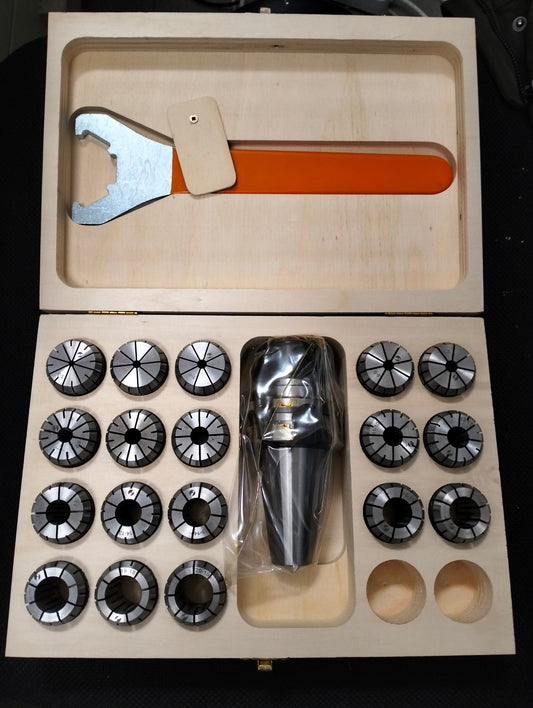 Mandrino BT40 porta pinze R32