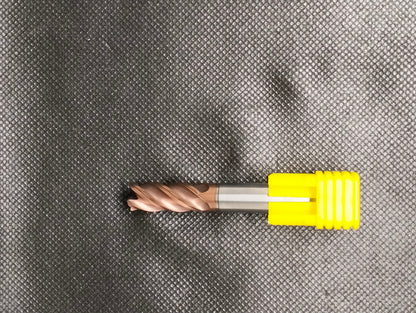 Frese metallo duro, D. 10 mm, 4 taglienti