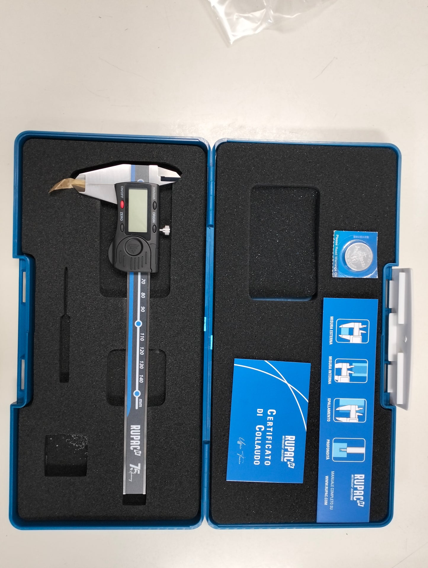 Calibro Digitale Rupac 0-150 IP40